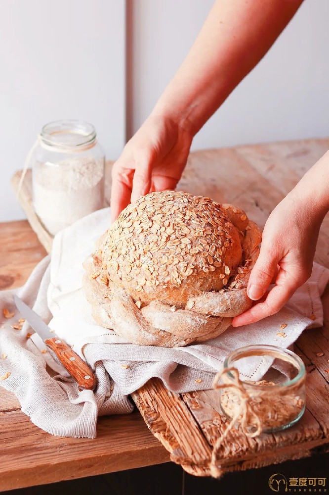 学习面包之--亚麻籽燕麦全麦面包制作